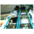 Shandong Fuji Panoramic Elevator with machine room